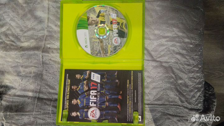 Игра для приставки xbox 360 Fifa 17 Лицензия