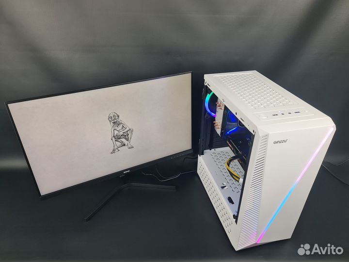 Комплект intel Core i7, GTX 1070 8GB, IPS монитор