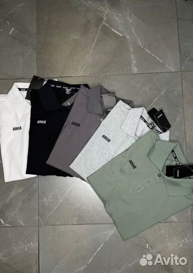 Футболка поло Lacoste / Hugo Boss