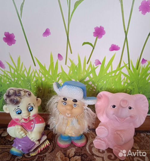 Резиновые игрушки