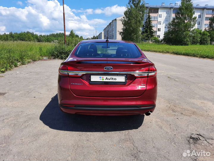 Ford Fusion (North America) 1.5 AT, 2017, 50 000 км