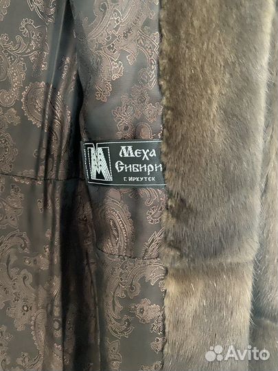 Шуба норковая