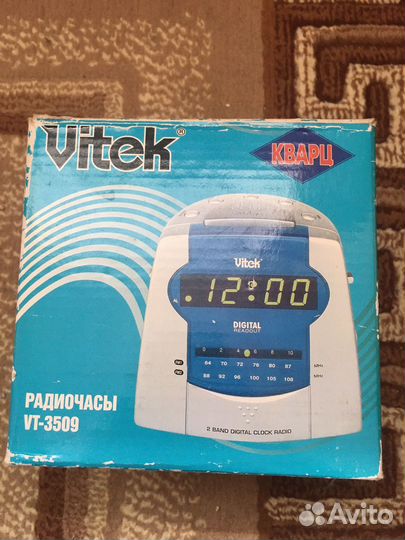 Радиочасы vitek