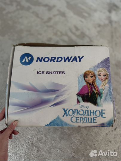 Коньки детские раздвижные nordway