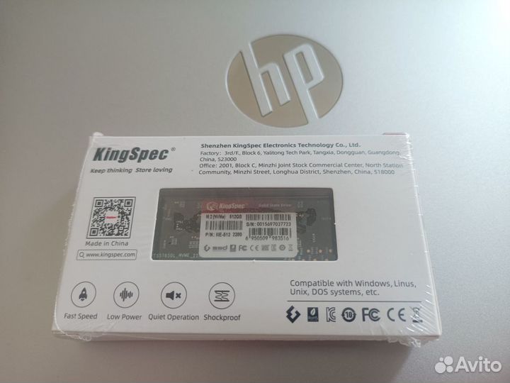 Диск SSD kingspec NE-512 512гбновый гарантия