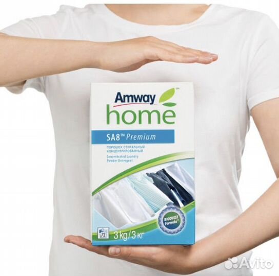 Стиральный порошок 3 кг и 1кг/Amway