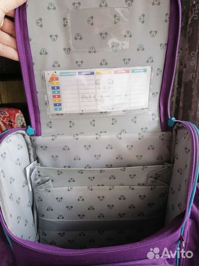 Рюкзак школьный с жёсткой анатомической спинкой