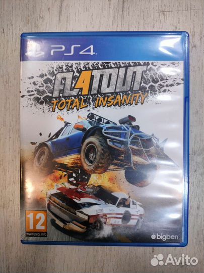 FlatOut :Total Insanity для Sony Ps 4