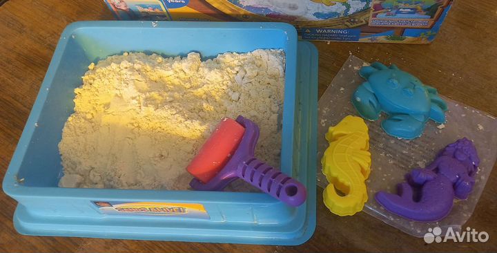 Кинетический песок с песочницей