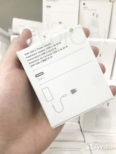 Блок быстрой зарядки Apple iPhone 20w - оптом