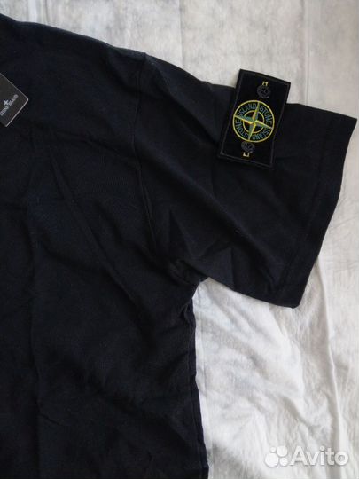 Футболка Stone island черная