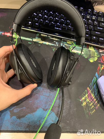 Игровые наушники razer