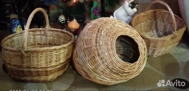 Плетеные корзинки на заказ