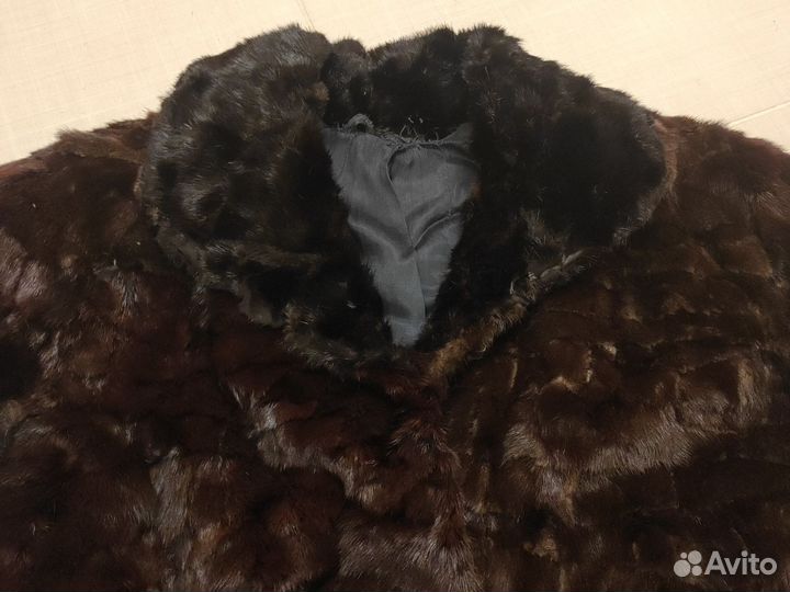 Полушубок кусочки норки