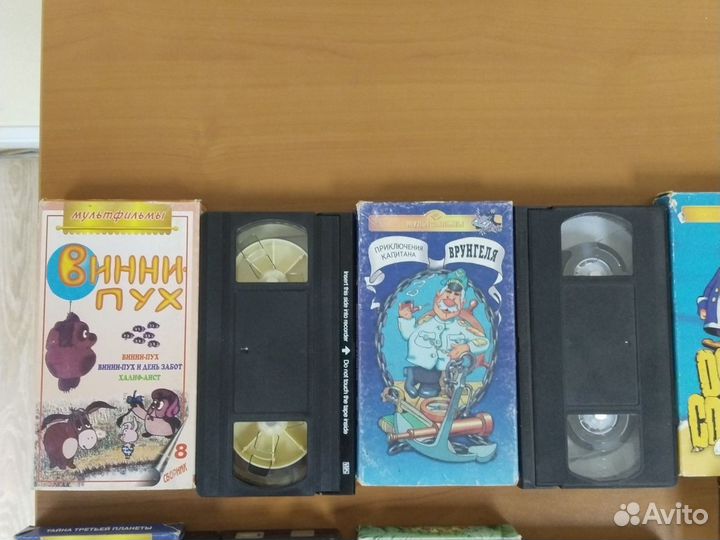 Детские мультфильмы и фильмы VHS