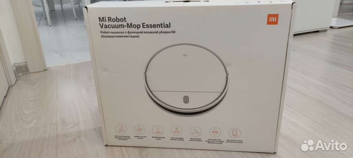Xiaomi mi robot vacuum mop essential робот пылесос