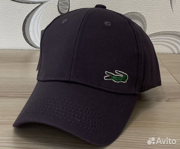 Кепка lacoste серая