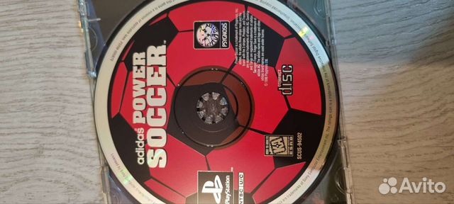 Adidas power soccer для ps1. Лицензия