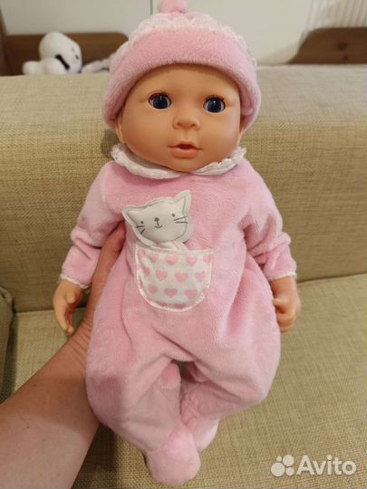 Кукла пупс мягкий ELC
