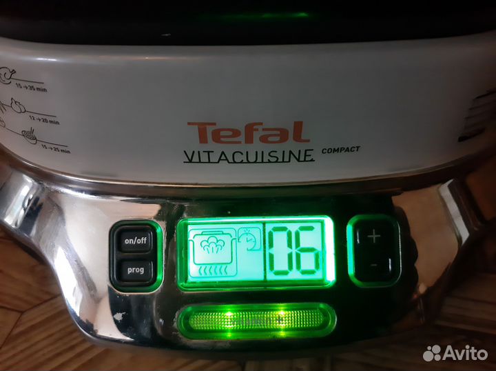 Пароварка tefal бу