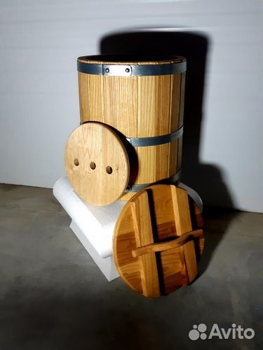 Кадка дубовая 7 л