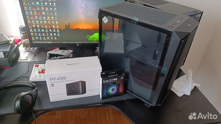 Корпус с бп +ssd