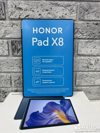 Планшет Honor Pad X8 3G LTE 4/64GB Синий