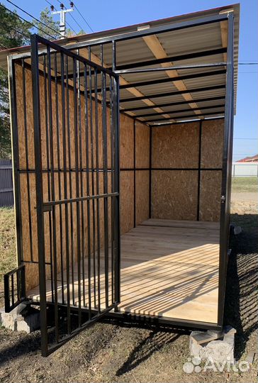 Вольер для собак уличный новый