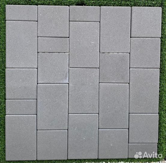 Тротуарная плитка Серая