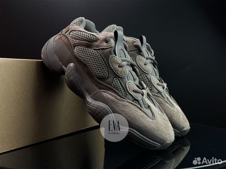 Кроссовки Adidas Yeezy 500 Clay Brown