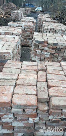 Кирпич клейменный огнеупорный бу