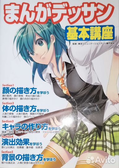 Книга Манга дизайн на японском языке