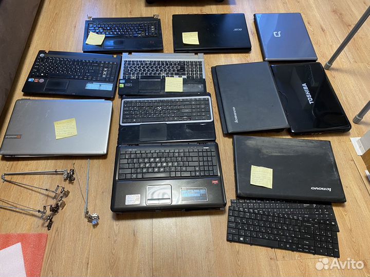 Ноутбуки asus, Lenovo, Acer, Packardbell в разбор