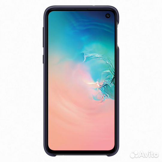 Чехол Samsung Galaxy S10E Silicone Cover темно-син