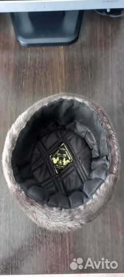 Шапка мужская нерпа