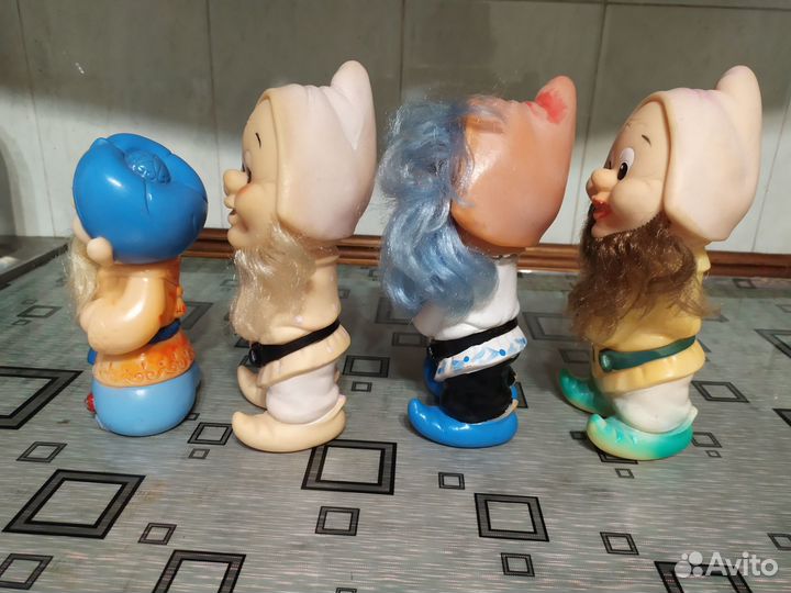 Детские игрушки СССР гномы старик Хоттабыч