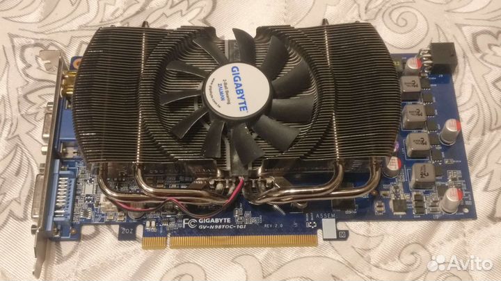 Видеокарта GeForce 9800 GT