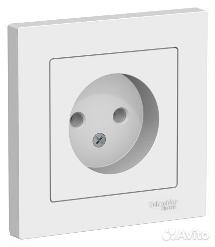 ATN000140 - atlasdesign розетка без заземления, 16