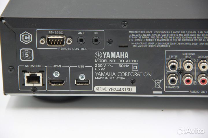 Blu-ray плеер Yamaha BD-A1010(под ремонт)