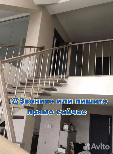 Изготовление лестниц на металлокаркасе в частные д