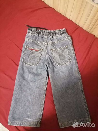 Джинсовый костюм, р. 110-116.Турция