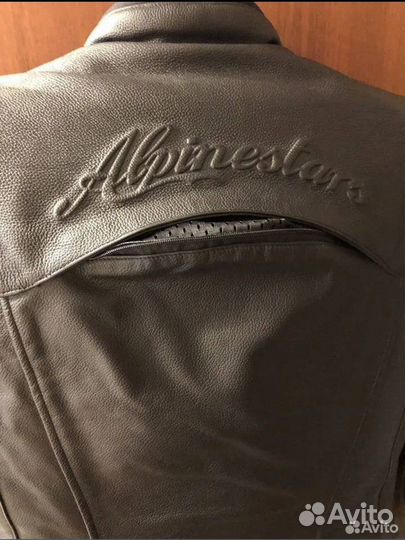 Мотокуртка кожаная AlpineStars Stella женская