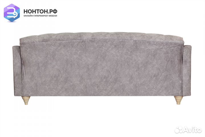 Диван книжка Сапфир серый