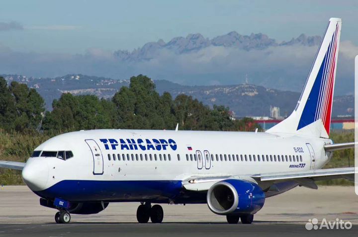 Фрагмент самолета Boeing - 737