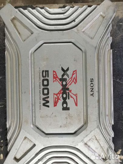 Автомобильный усилитель 4 канала