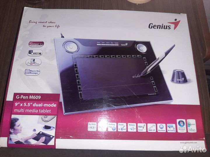 Графический планшет Genius G-Pen M609