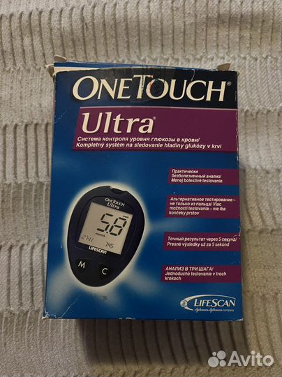 Глюкометр one touch ultra