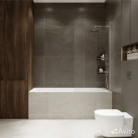 Душ. Стенка Reflexion 150х70см rx15070ccr-24