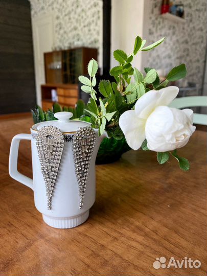 Серьги винтаж 1970-е