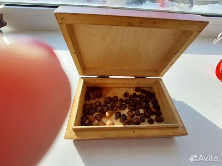 Шкатулка деревянная СССР